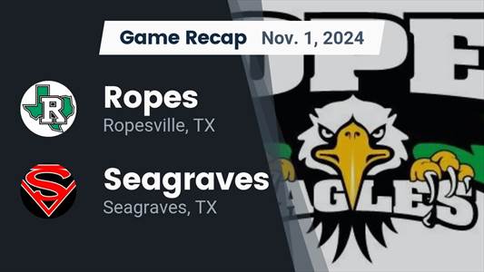 Football Game Preview: Ropes Eagles vs. Plains Cowboys