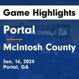 Amir Jackson leads Portal to victory over McIntosh County Academy