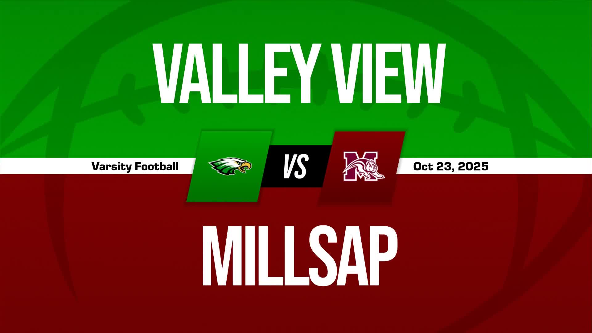Football Game Preview: Valley View Eagles vs. City View Mustangs