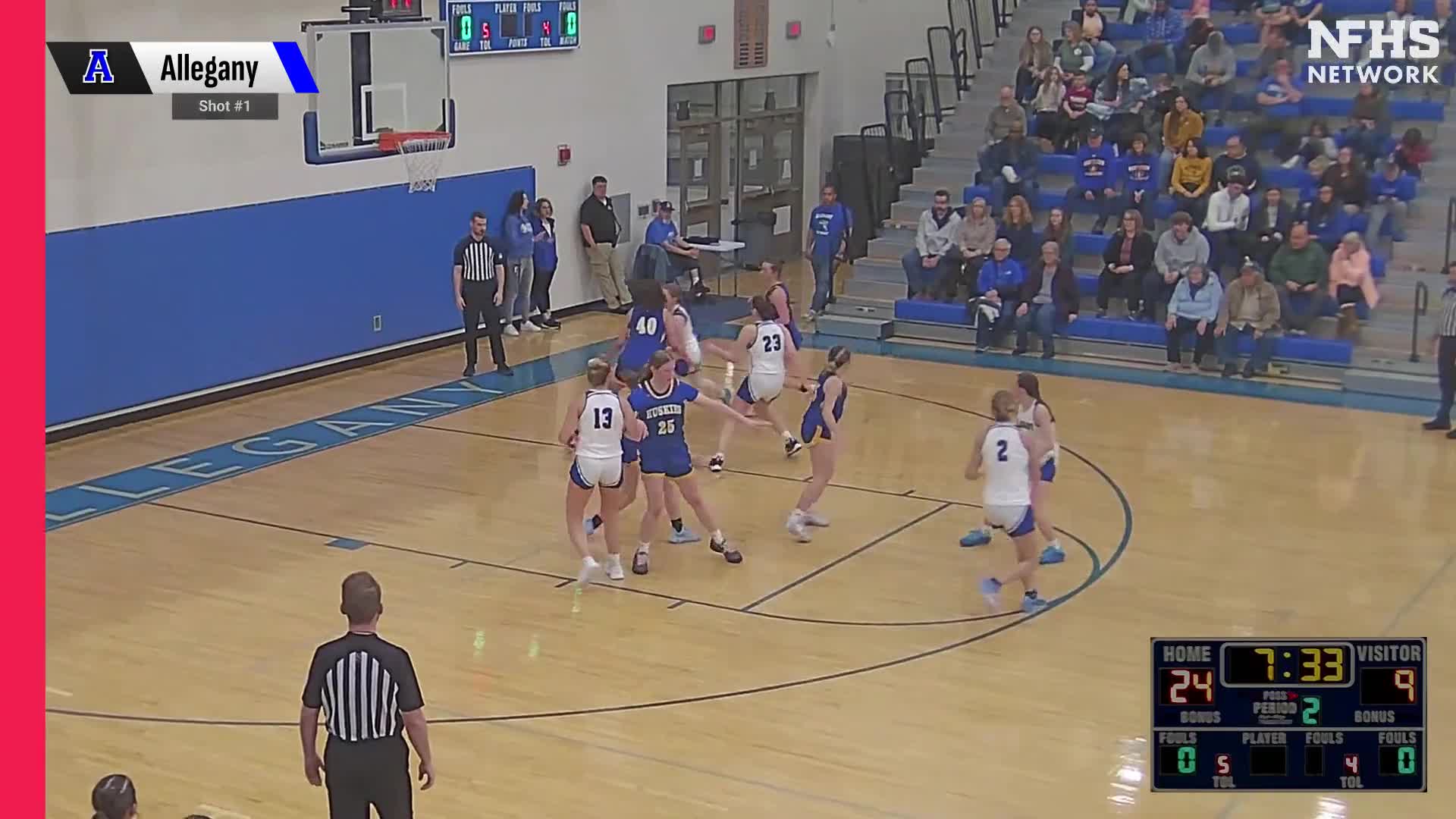 Basketball Recap: Tuesday's  Loss Ends Northern Garrett's Winning Streak + How To Watch