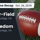 Football Game Recap: Freedom vs. Charles J. Colgan