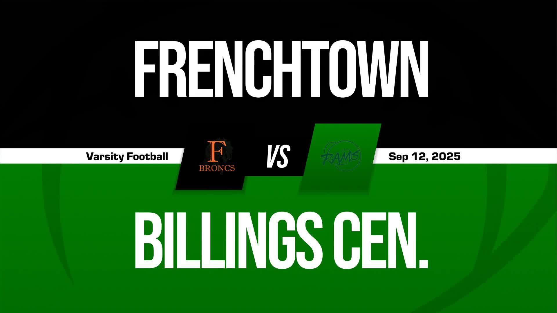 Football Recap: Billings Central Catholic Takes Down Ranked Laur
