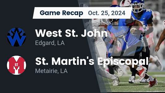 Football Game Preview: West St. John Rams vs. Crescent City Chri