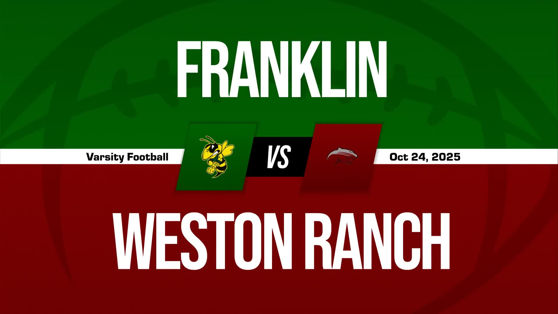 Football Game Preview: Franklin Yellowjackets vs. West Wolfpack + Official Tickets