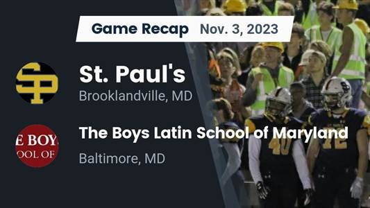 St. Paul&#39;s vs. Boys Latin