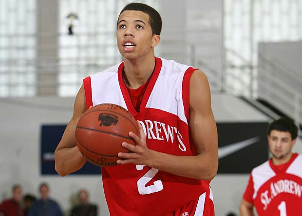 A native of Hamilton, Mass., Michael Carter-Williams transferred to St. Andrew's early on in his high school career.