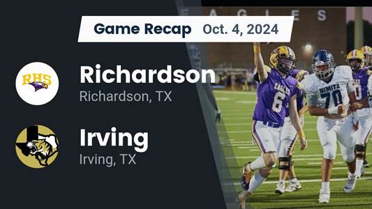 Football Game Preview: Irving Tigers vs. Pearce Mustangs