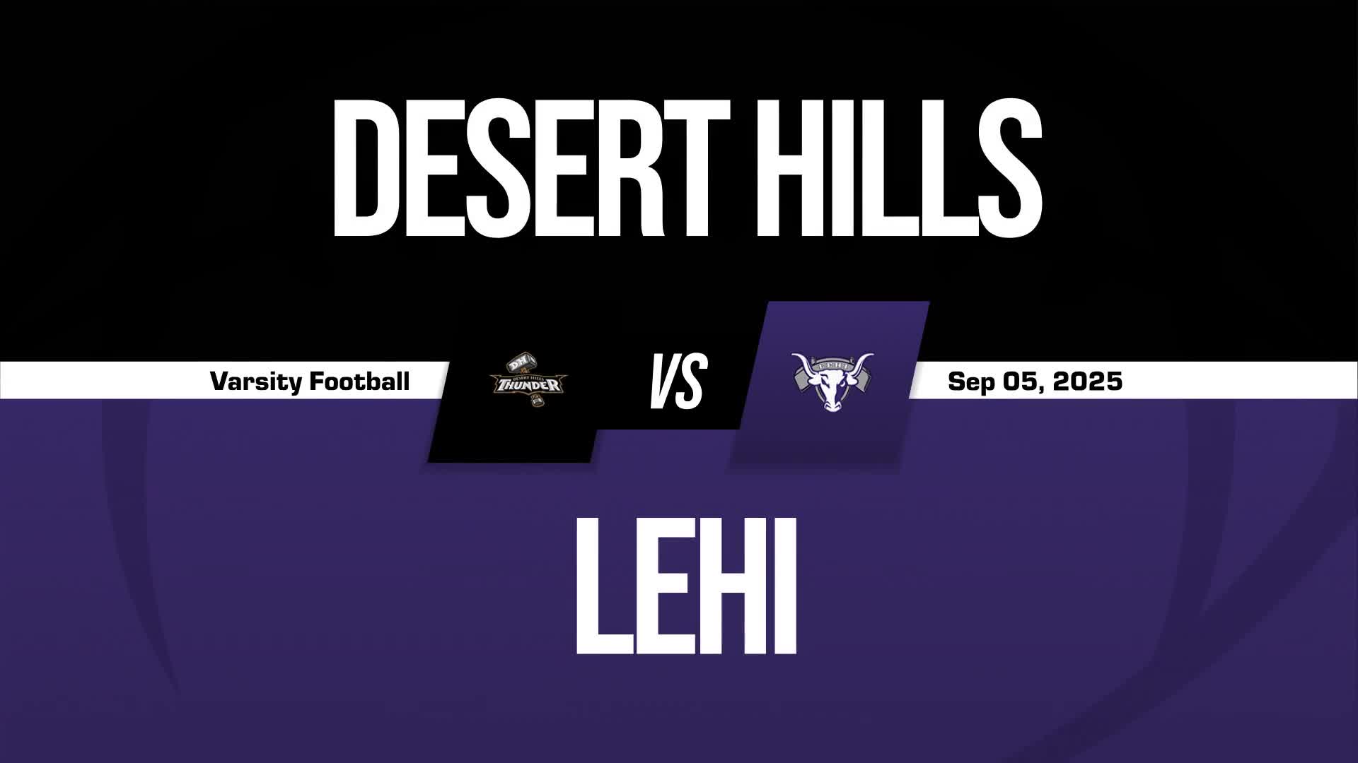 Football Game Preview: Desert Hills Thunder vs. Pine View Panthers + How To Watch