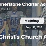 Football Game Recap: Cornerstone Charter Academy vs. Christ's Ch