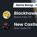 Football Game Recap: Blackhawk Cougars vs. New Castle Hurricanes