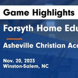 Asheville Christian Academy takes loss despite strong  efforts from  Sara Larios and  Ansley Fuchs