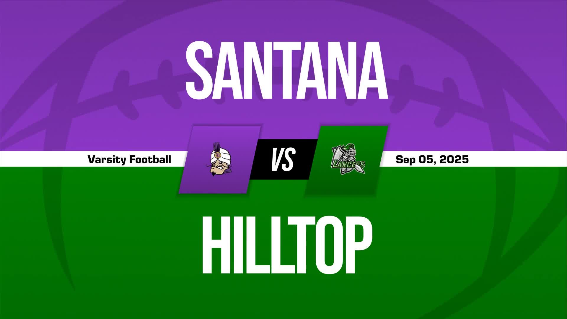 Football Recap: Santana's Undefeated Season over After Four Game