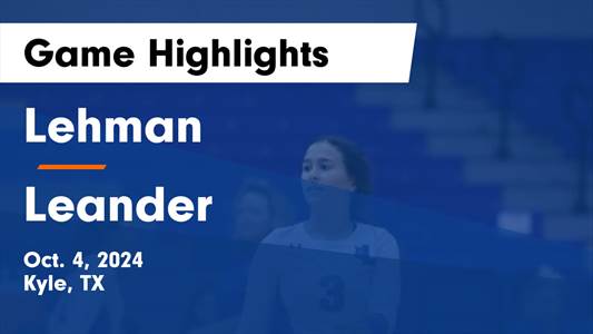 Volleyball Game Preview: Lehman Lobos vs. Cedar Park Timberwolve