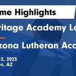 Arizona Lutheran Academy vs. Pima