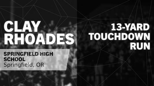 Clay Rhoades Game Report: vs Crater