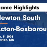 Basketball Game Recap: Newton South Lions vs. Acton-Boxborough Colonials
