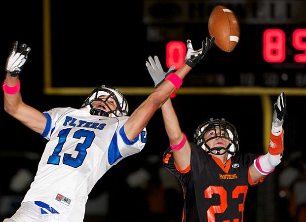 Danny Gonzalez and Eric Alvarez, St. Joseph at TMI-Episcopal, Oct. 19