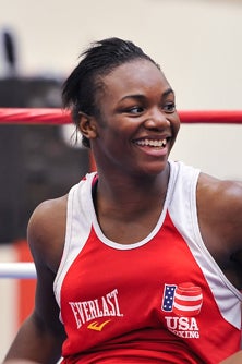 Claressa Shields will likely be
smiling all the way back to Flint
after capturing gold in London
on Thursday.