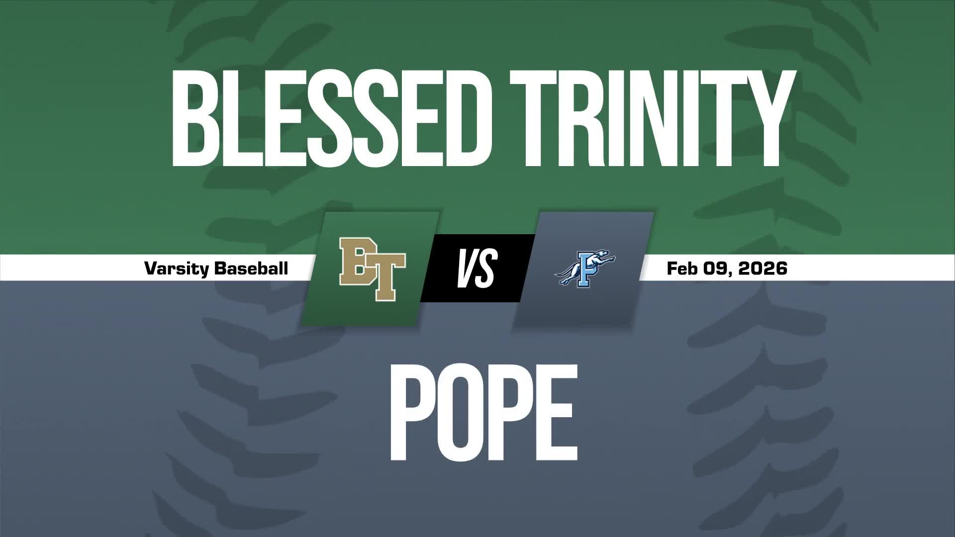 Baseball Recap: Make It Five in a Row for Blessed Trinity