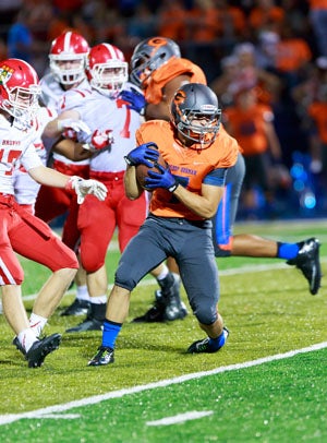 Biaggio Ali Walsh rushed for 35 yards on
six carries and a touchdown last week.