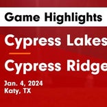 Cypress Ridge turns things around after tough road loss