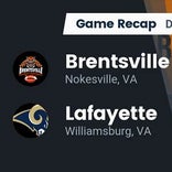 Football Game Recap: Brentsville District Tigers vs. Lafayette Rams