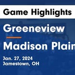 Basketball Game Recap: Madison Plains Golden Eagles vs. Greeneview Rams