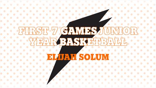 Elijah Solum Game Report
