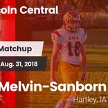 Football Game Recap: Lincoln Central vs. Hartley-Melvin-Sanborn
