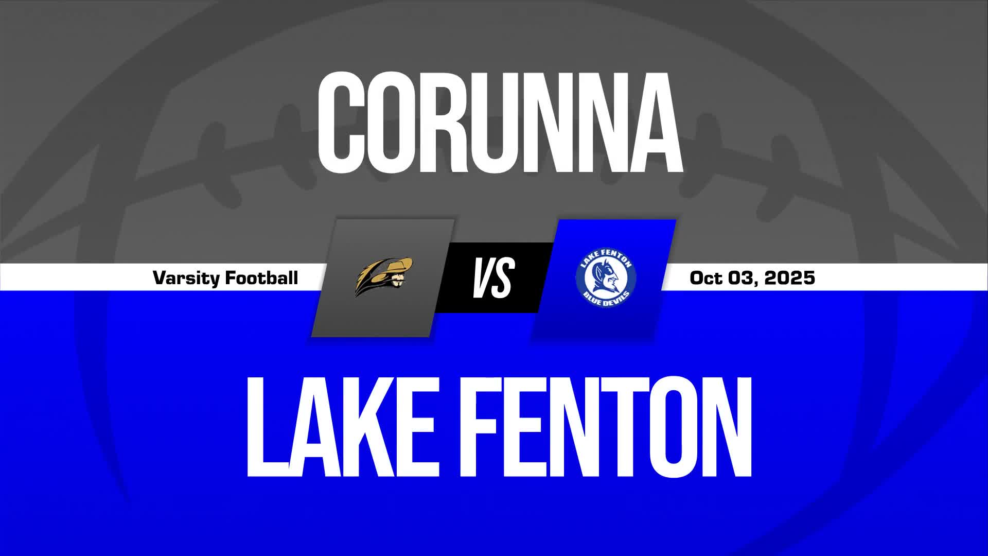 Football Game Preview: Lake Fenton Blue Devils vs. Clio Mustangs