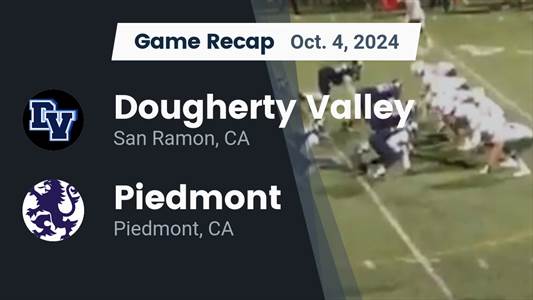 Football Recap: Dougherty Valley Takes a Loss