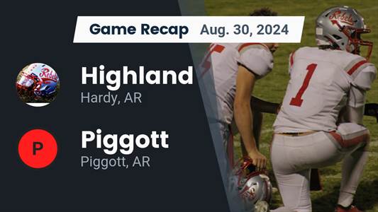 Football Recap: Piggott Falls to Highland in First Game of Seaso