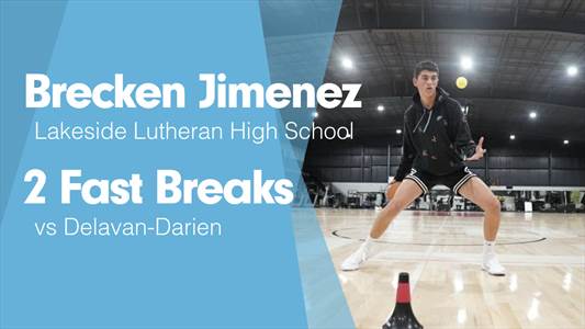 Brecken Jimenez Game Report: vs Whitewater