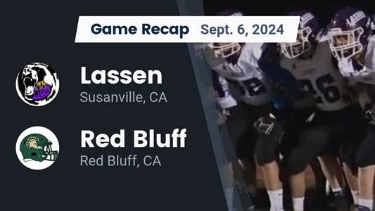 Football Recap: Red Bluff Piles Up the Points Against University