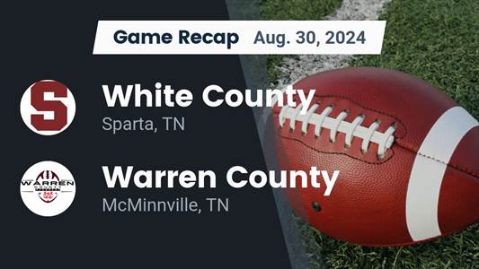 Football Recap: White County Comes Up Short