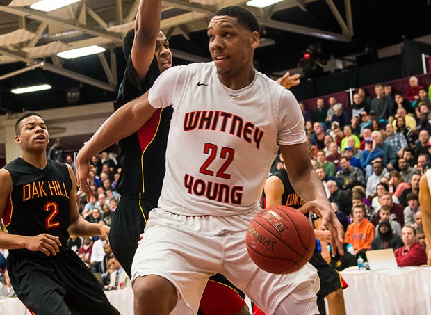 Jahlil Okafor and Whitney Young beat Oak Hill Academy on Monday at the Spalding Hoophall Classic. Both teams will be in action this weekend at the Penny Hardaway National Hoopfest.