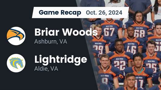 Football Game Preview: Briar Woods Falcons vs. Stone Bridge Bull