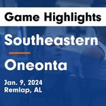 Basketball Game Recap: Oneonta Redskins vs. Ashville Bulldogs