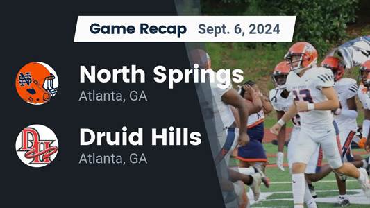 Football Game Preview: Druid Hills Heads Out