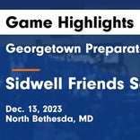 Sidwell Friends vs. Georgetown Prep