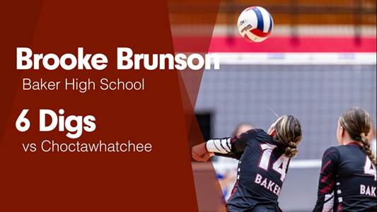 Brooke Brunson Game Report: vs Jay