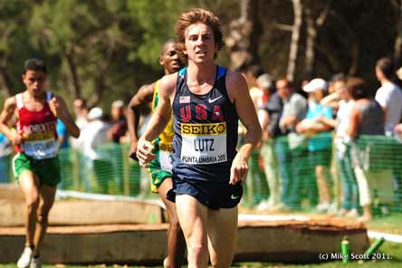 Craig Lutz fought illness to win an event for the fourth consecutive year at the Texas Relays.