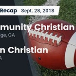 Football Game Preview: Community Christian vs. Unity Prep Academy