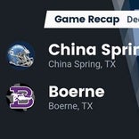 Football Game Preview: Stephenville Yellow Jackets/Honeybees vs. China Spring Cougars