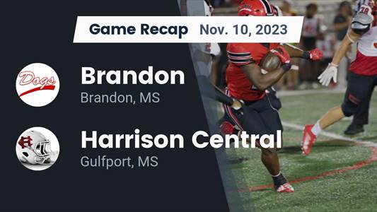 Football Game Recap: Harrison Central Red Rebels vs. Brandon Bulldogs