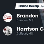 Football Game Recap: Harrison Central Red Rebels vs. Brandon Bulldogs