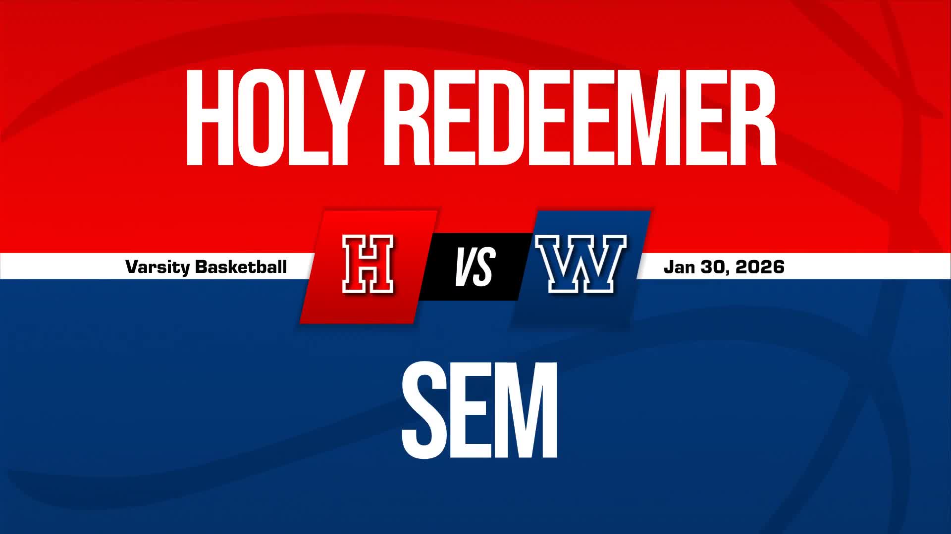 Basketball Recap: Holy Redeemer Takes a Loss
