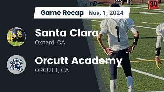 Football Recap: Orcutt Academy Triumphant Thanks to a Strong Eff