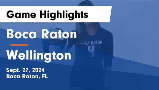 Volleyball Recap: Boca Raton Find Success
