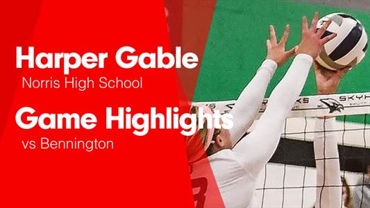 Harper Gable Game Report: @ Elkhorn